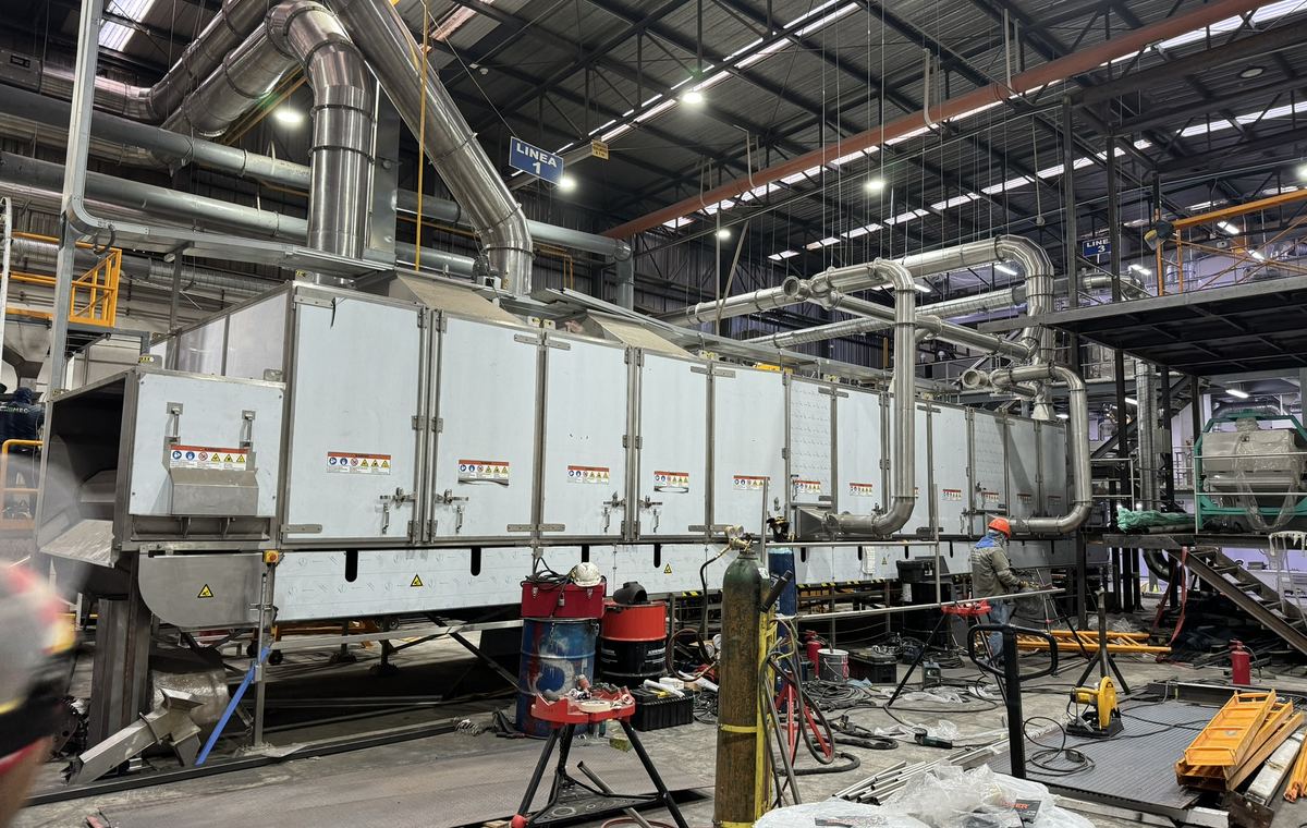 Instalación eléctrica e integración de control en horno tostador de cacahuate